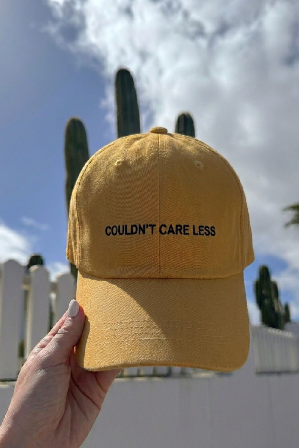 CAP HAT - Couldn't Care Less