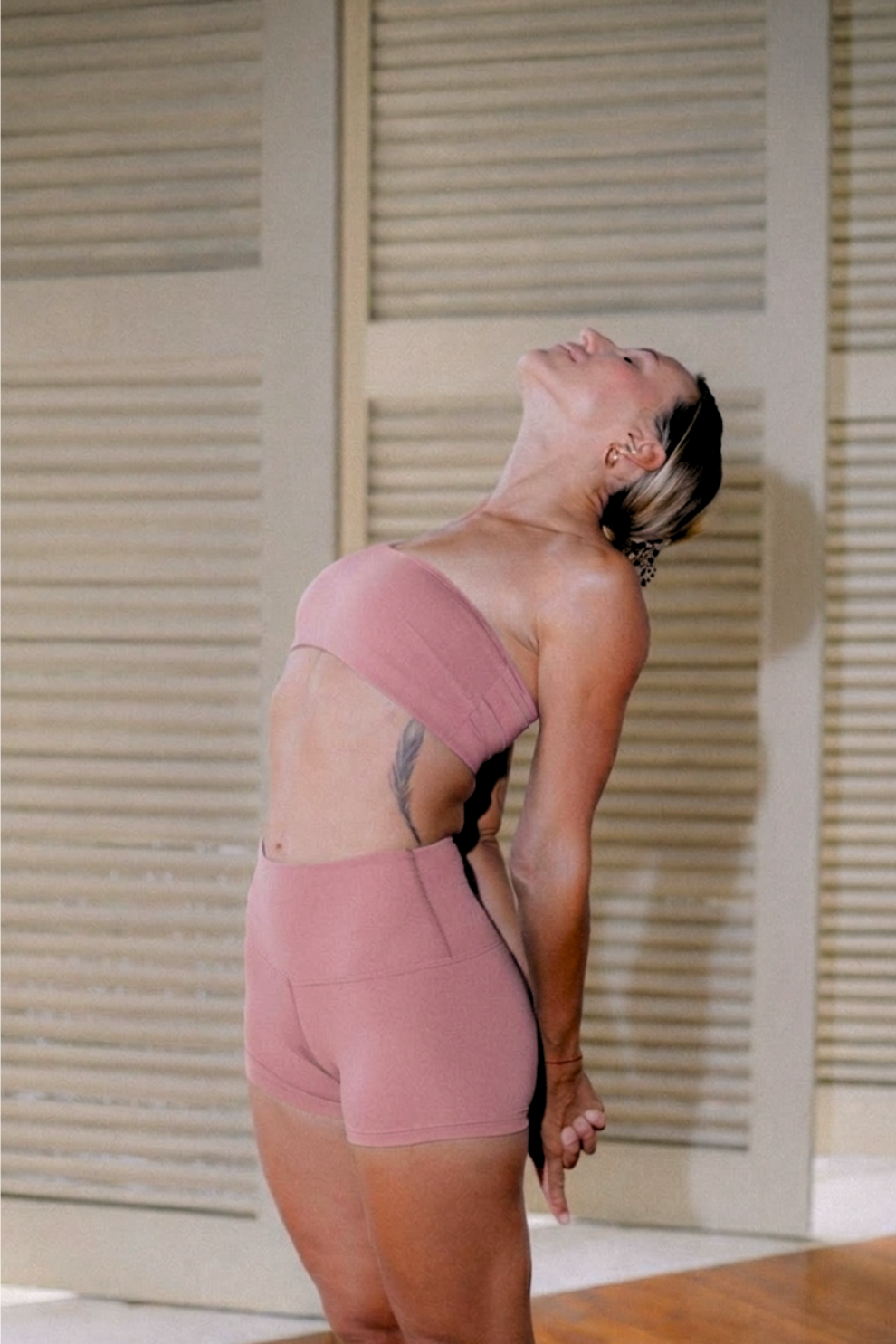 ACTIVE SHORTS - Dusty Pink